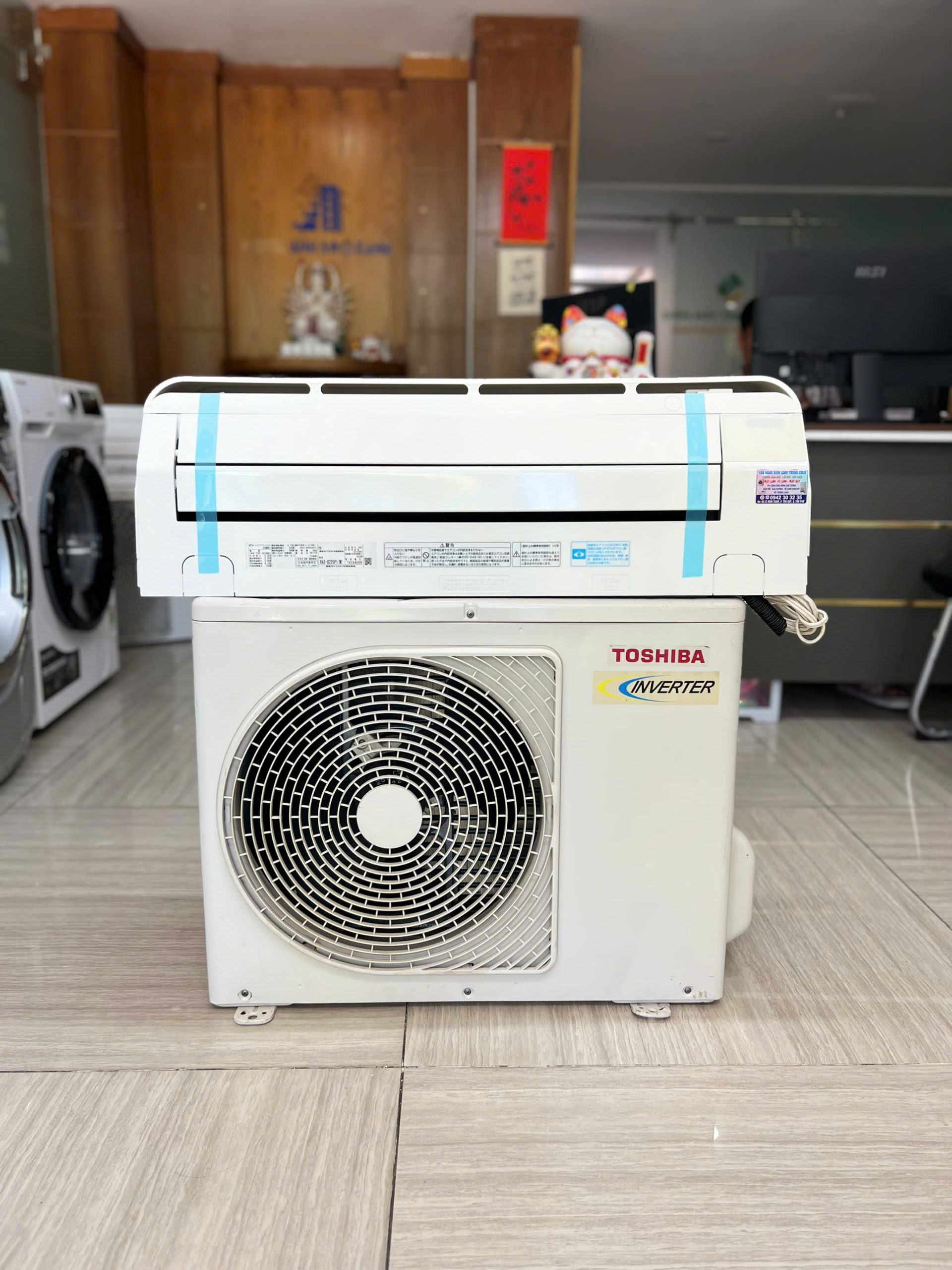 MÁY LẠNH TOSHIBA INVERTER 1HP NỘI ĐỊA NHẬT - Ảnh 5