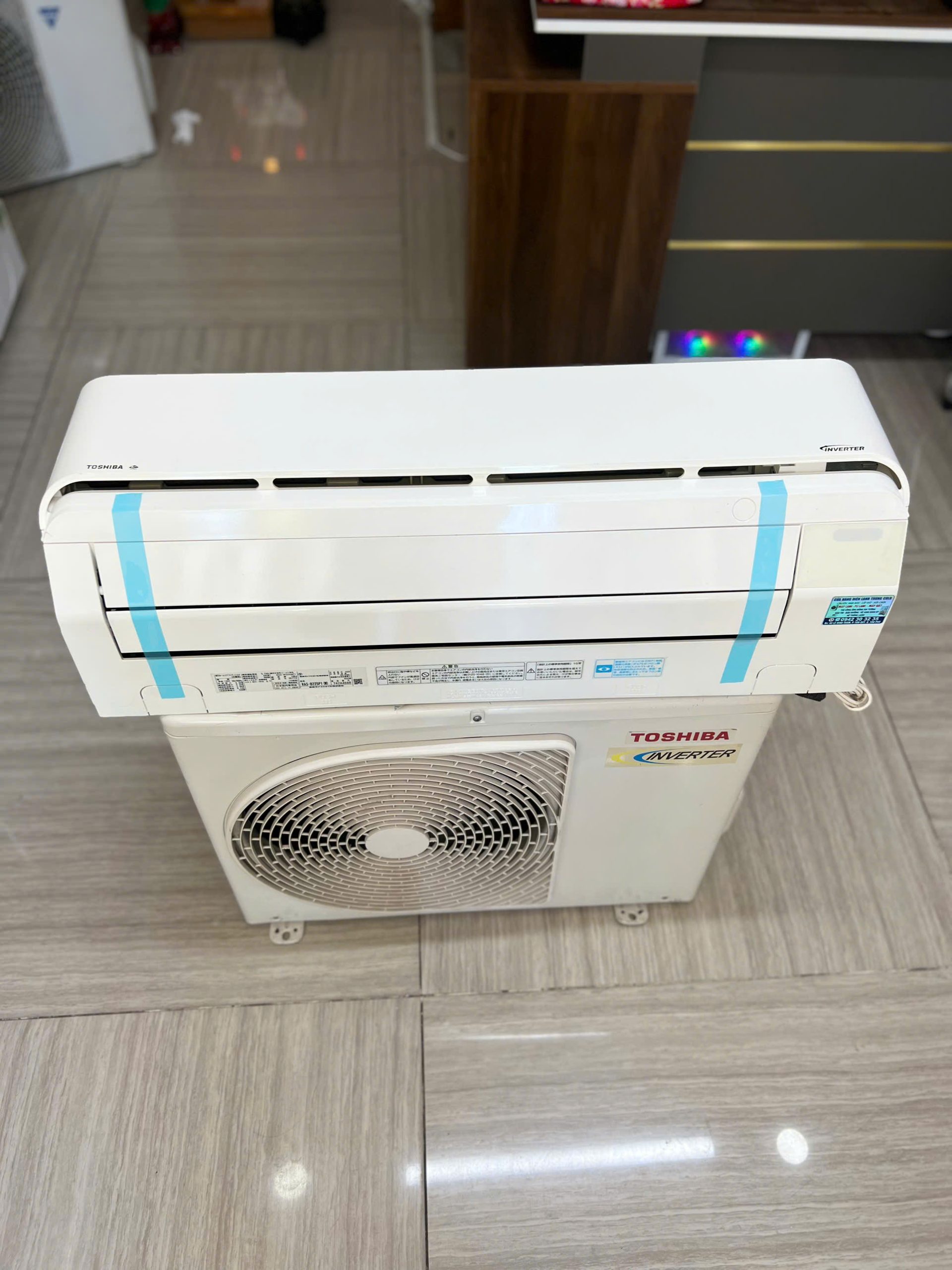MÁY LẠNH TOSHIBA INVERTER 1HP NỘI ĐỊA NHẬT