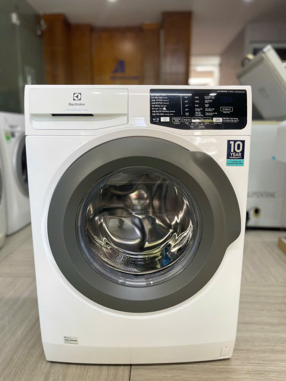 Máy giặt lồng ngang Electrolux Inverter 7.5kg – Hàng siêu lướt như mới